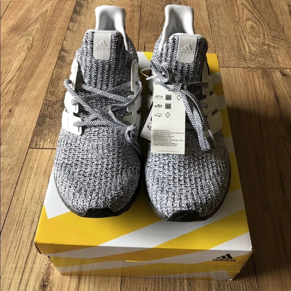 New adidas Ultra Boost 4.0 Cookies n Cream 12 mens - Picture 2 of 4